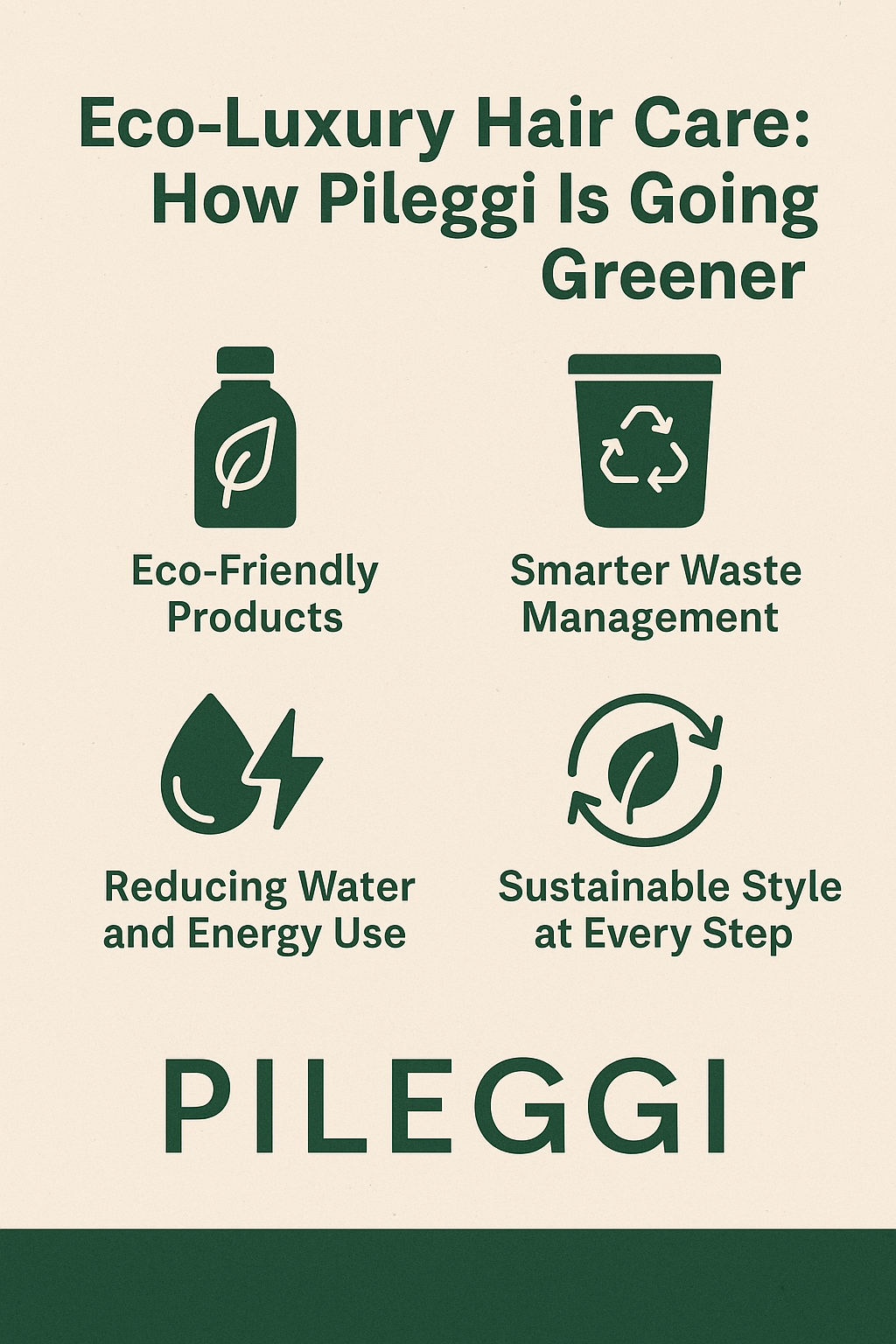 Eco-Luxury Hair Care: How Pileggi Is Going Greener - Pileggi on the Square Salon Powered by Gatto Salon Group