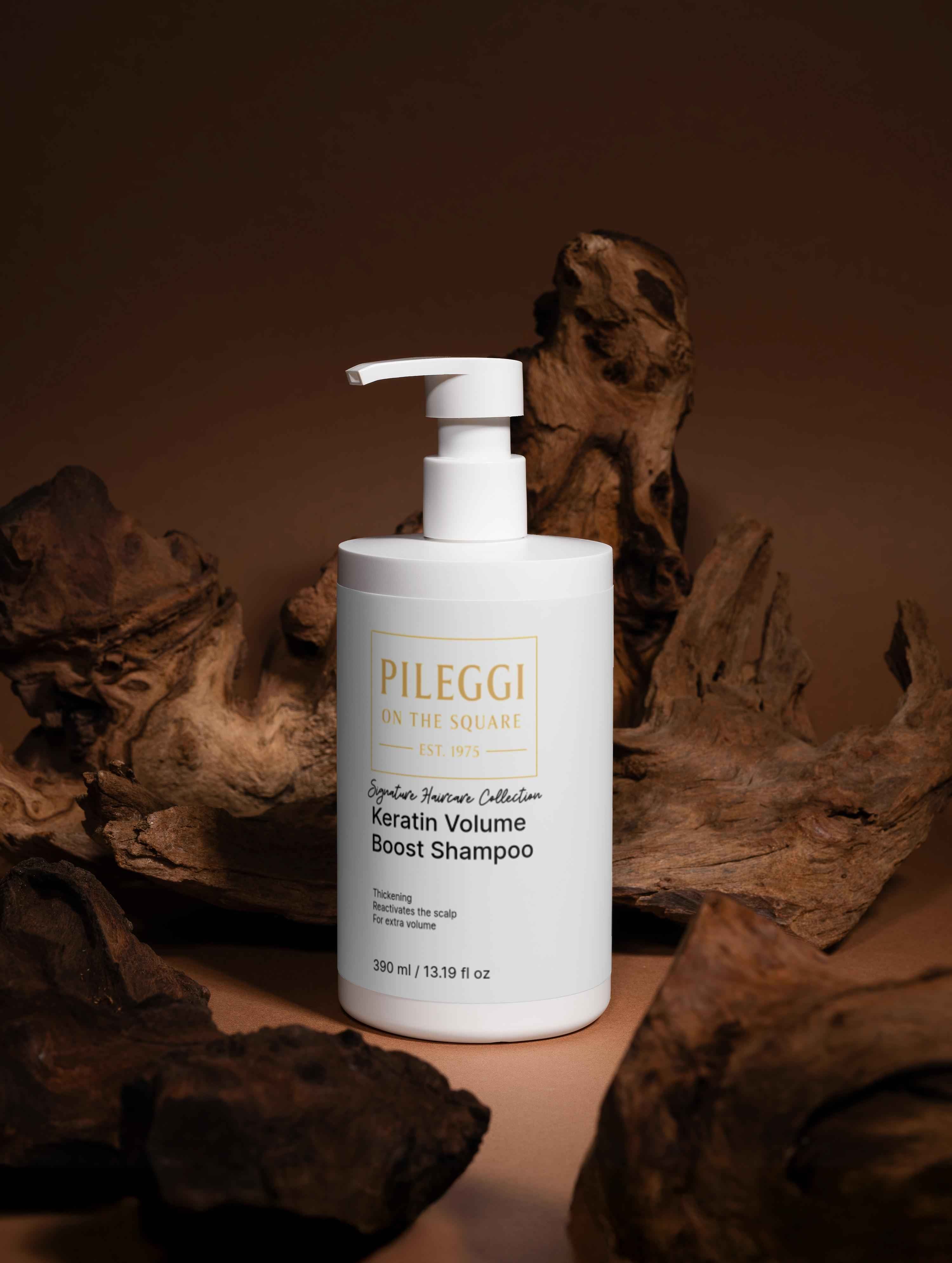 Keratin Volume Shampoo for Ultimate Body and Shine - Pileggi on the Square Salon
