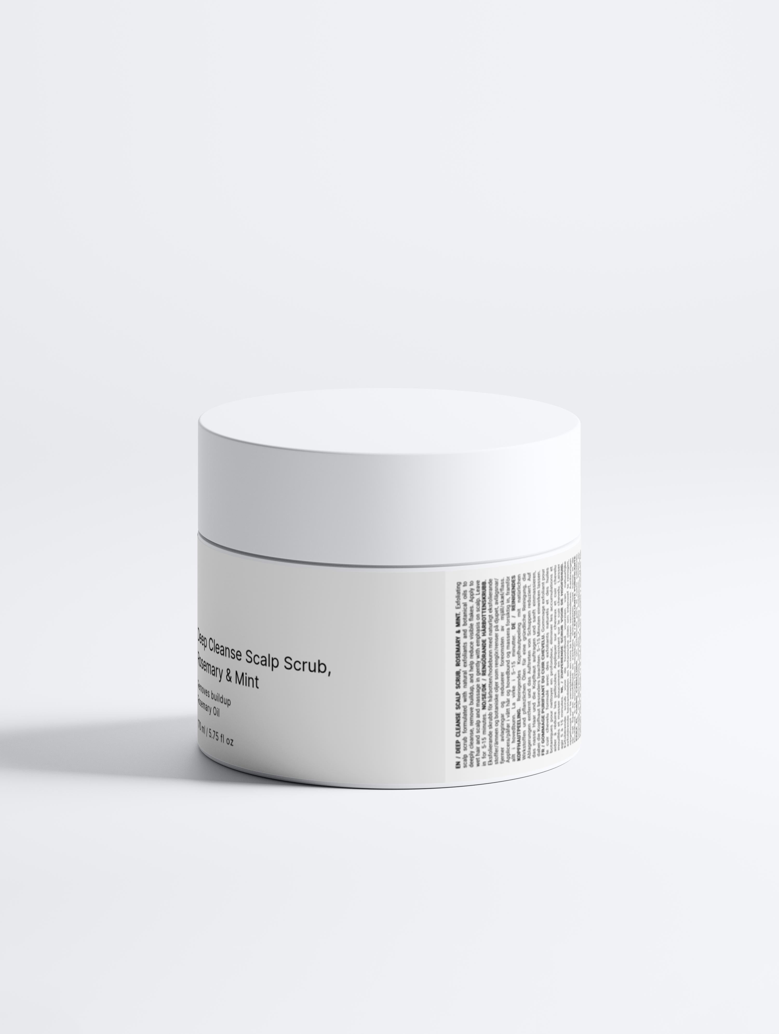 Deep Cleanse Scalp Scrub Rosemary Mint for Refreshing Hair Care - Pileggi on the Square Salon