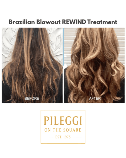 Brazilian Blowout REWIND Treatment for Frizz-Free, Healthy Hair - Pileggi on the Square Salon