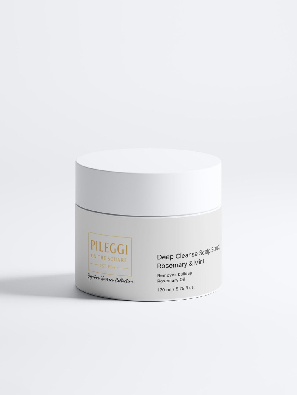 Deep Cleanse Scalp Scrub with Rosemary Mint for Refreshing Hair Care - Pileggi on the Square Salon