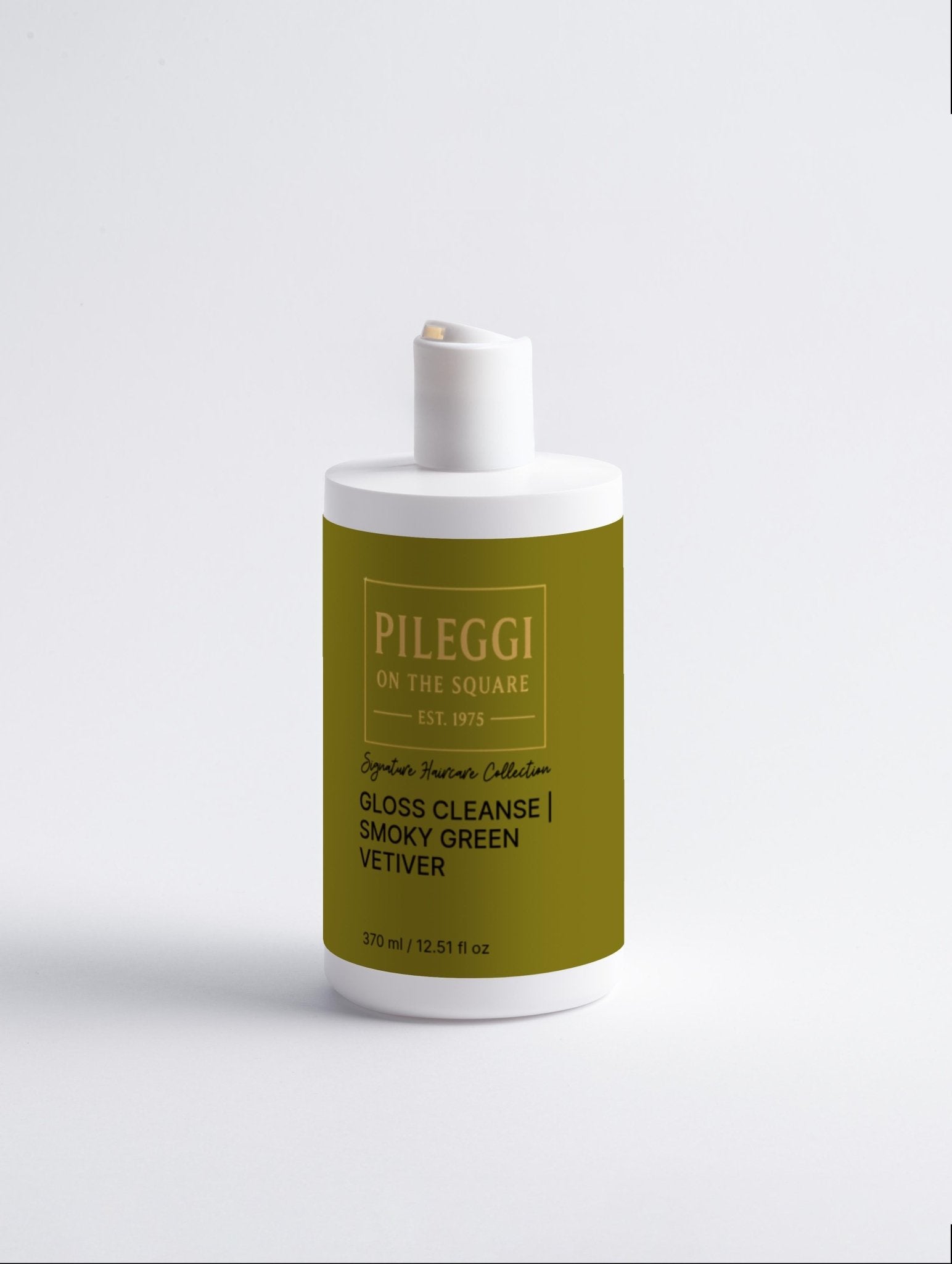 GLOSS CLEANSE SHAMPOO | SMOKY GREEN VETIVER - Revitalize Your Hair with Our Ultimate Gloss Cleanse Shampoo - Pileggi on the Square Salon