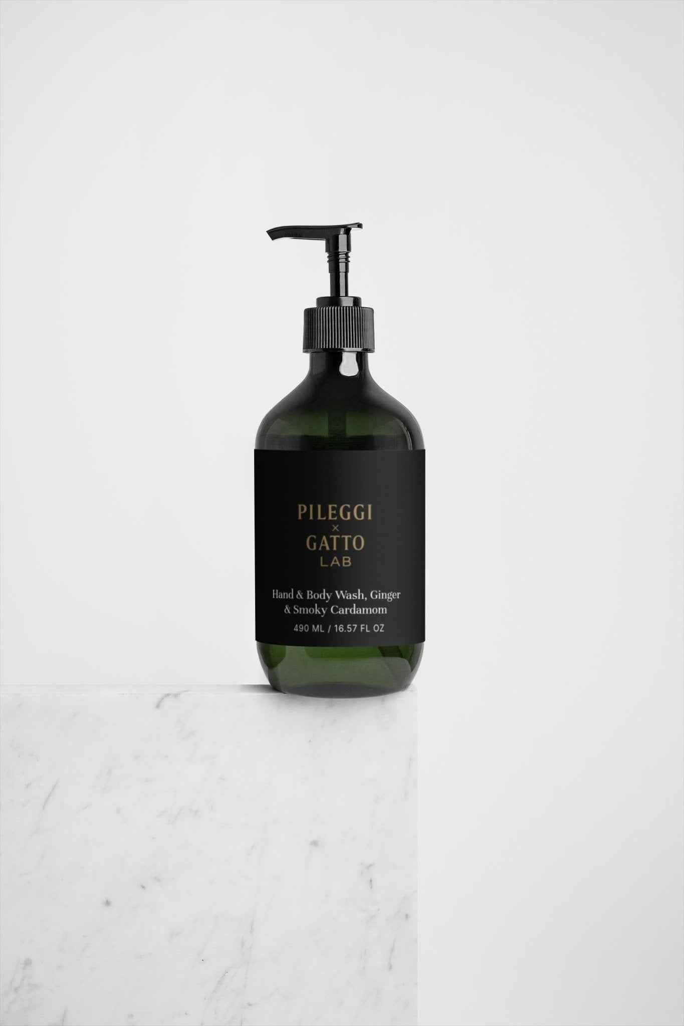 Ginger Smoky Cardamom Wash - Hand & Body Wash with Aromatic