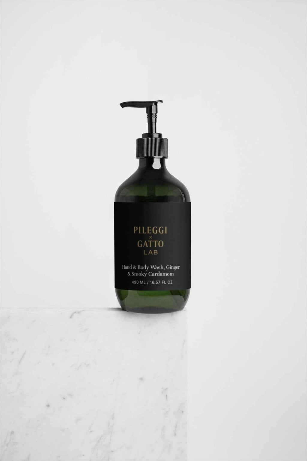 Hand & Body Wash with Ginger Smoky Cardamom Essence - Nourishing Ginger Smoky Cardamom Wash - Pileggi on the Square Salon