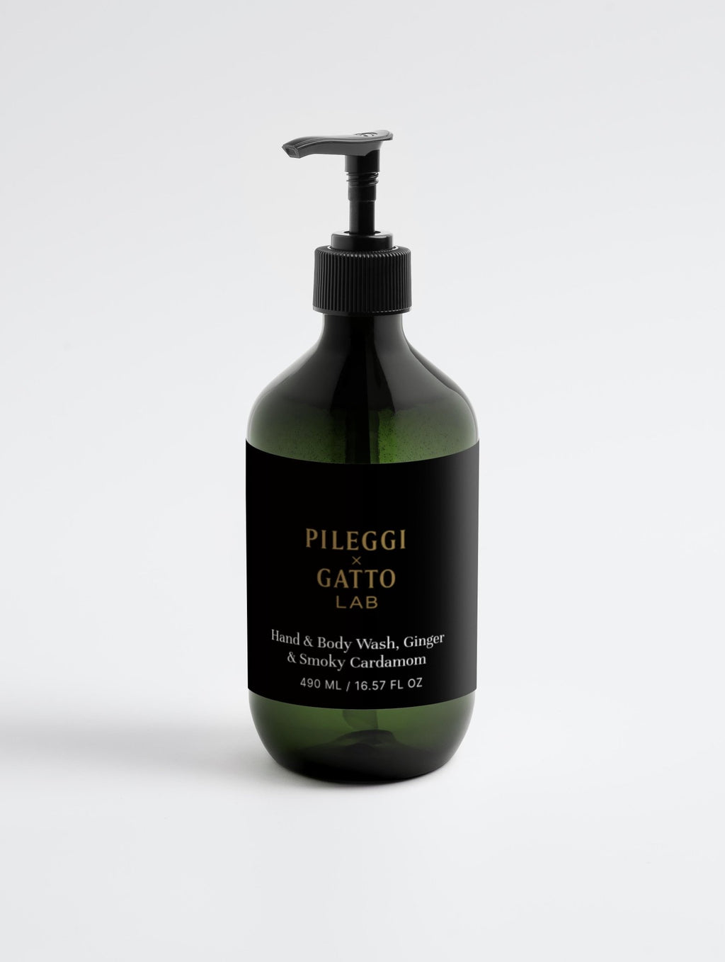 Hand & Body Wash with Ginger Smoky Cardamom Essence - Nourishing Ginger Smoky Cardamom Wash - Pileggi on the Square Salon