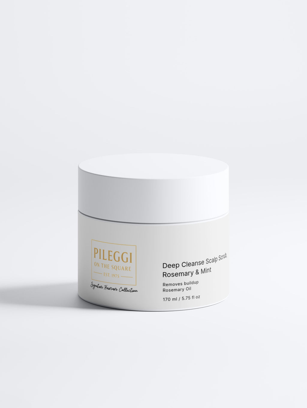 Deep Cleanse Scalp Scrub Rosemary Mint for Refreshing Hair Care - Pileggi on the Square Salon