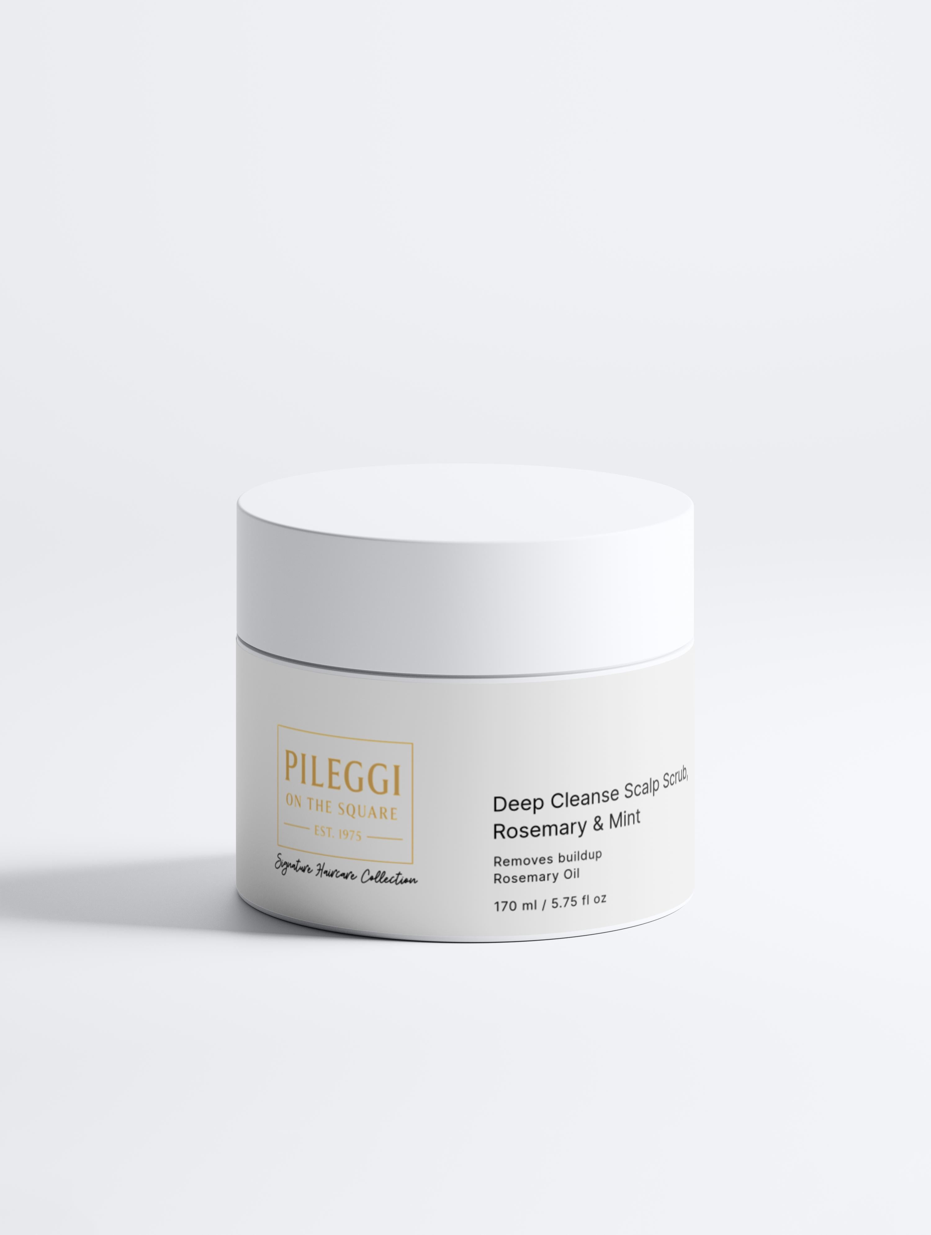 Deep Cleanse Scalp Scrub Rosemary Mint for Refreshing Hair Care - Pileggi on the Square Salon