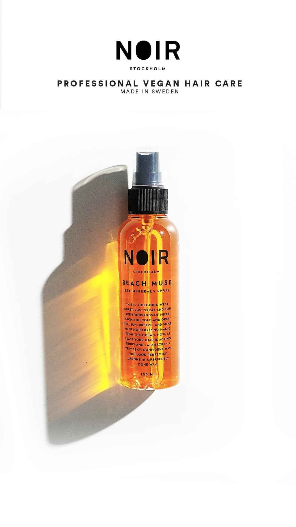 Noir Stockholm BEACH MUSE – Sea Mineral Spray for Ultimate Hydration