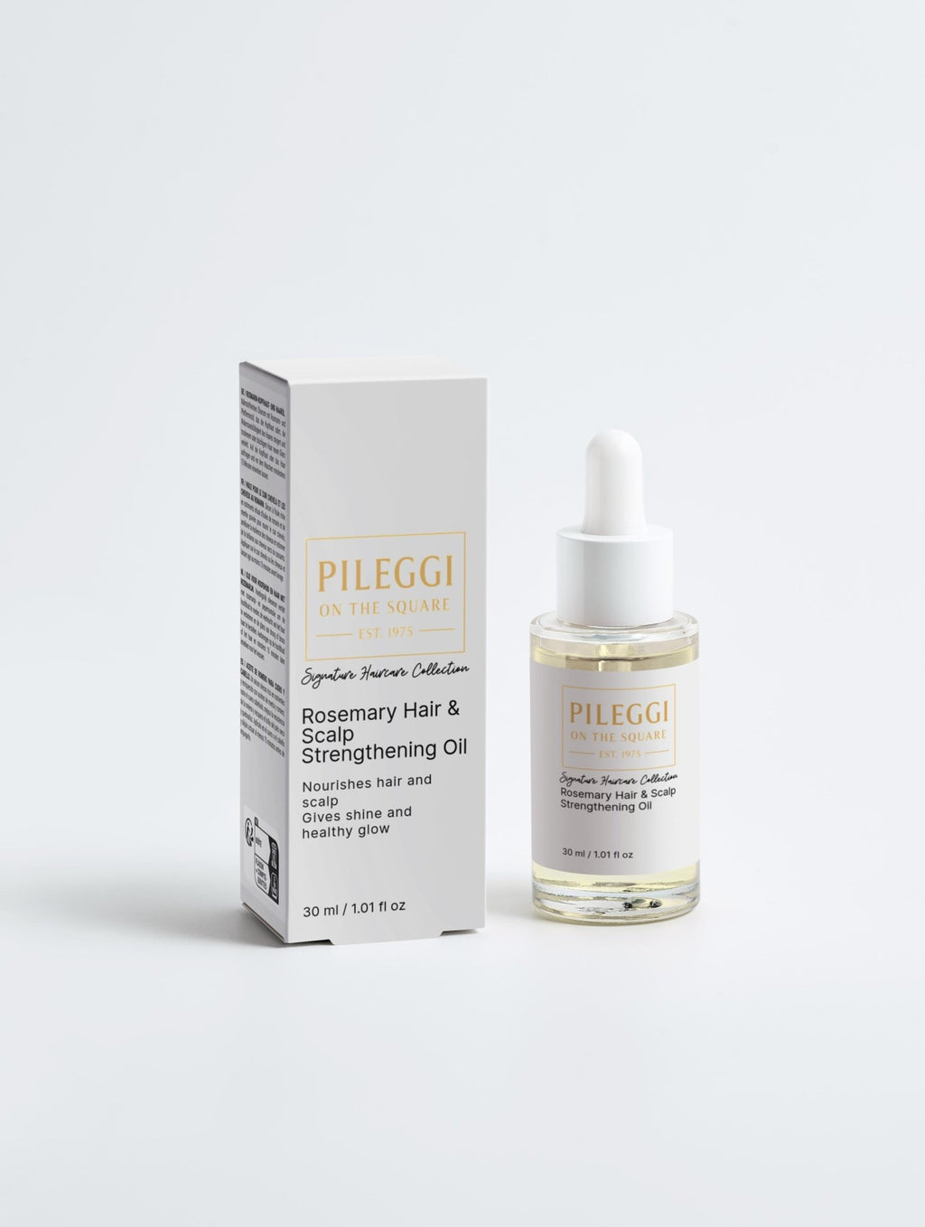 Rosemary Hair Strengthening Oil for Nourishing Scalp and Follicles - Enhance Hair Health - Pileggi on the Square Salon